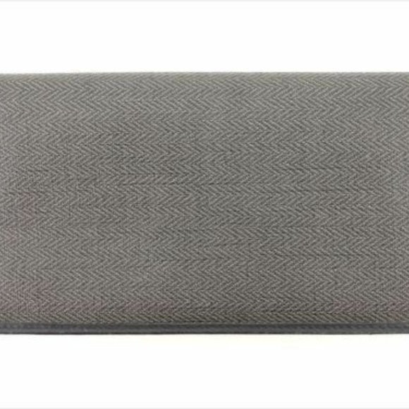 Bvlgari Wallet Purse Long Wallet PVC leather Mens Authentic Used T7671 - Picture 2 of 8